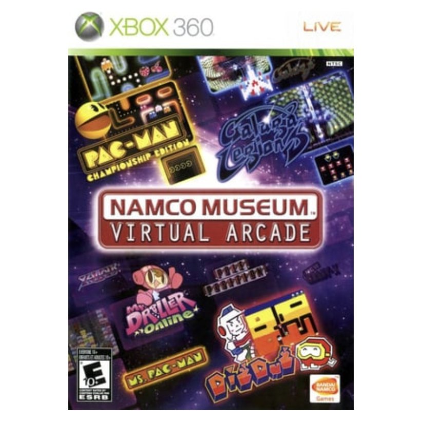 Namco Museum Virtual Arcade Xbox 360 Game from 2pgaming