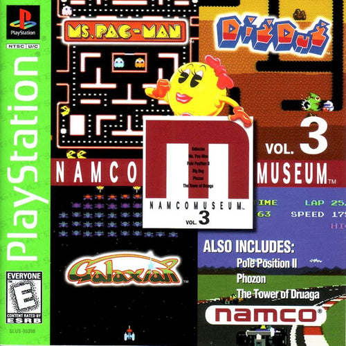 Namco Museum Vol. 3 PlayStation 1 PS1 Game from 2pgaming
