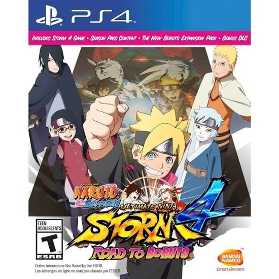 Naruto Shippuden Ultimate Ninja Storm 4 Road to Boruto Sony Playstation 4 PS4 Game from 2pgaming