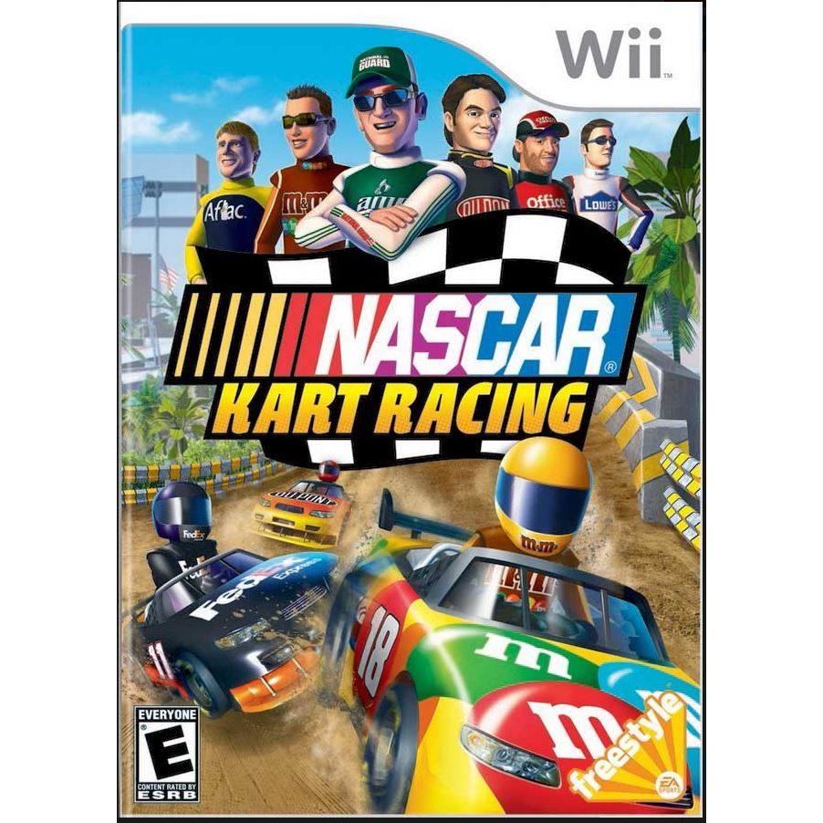 NASCAR Kart Racing Nintendo Wii Game from 2pgaming