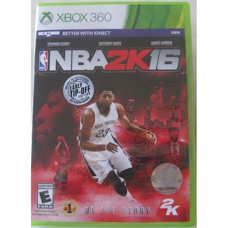 NBA 2K16 Microsoft Xbox 360 Game from 2pgaming