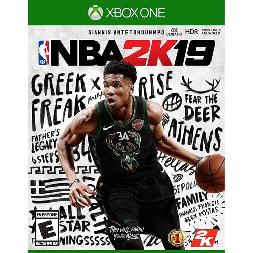 NBA 2K19 Microsoft Xbox One Game from 2pgaming