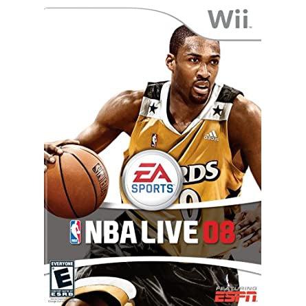 NBA Live 08 Nintendo Wii Game from 2pgaming