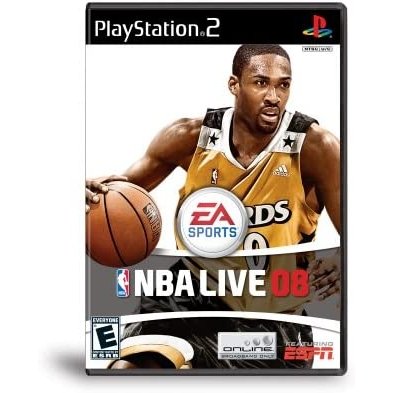 NBA Live 08 PS2 PlayStation 2 Game from 2pgaming