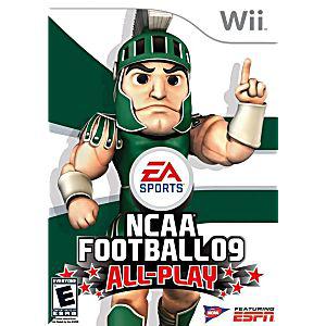 NCAA Football 09 All-Play Nintendo Wii Game from 2pgaming