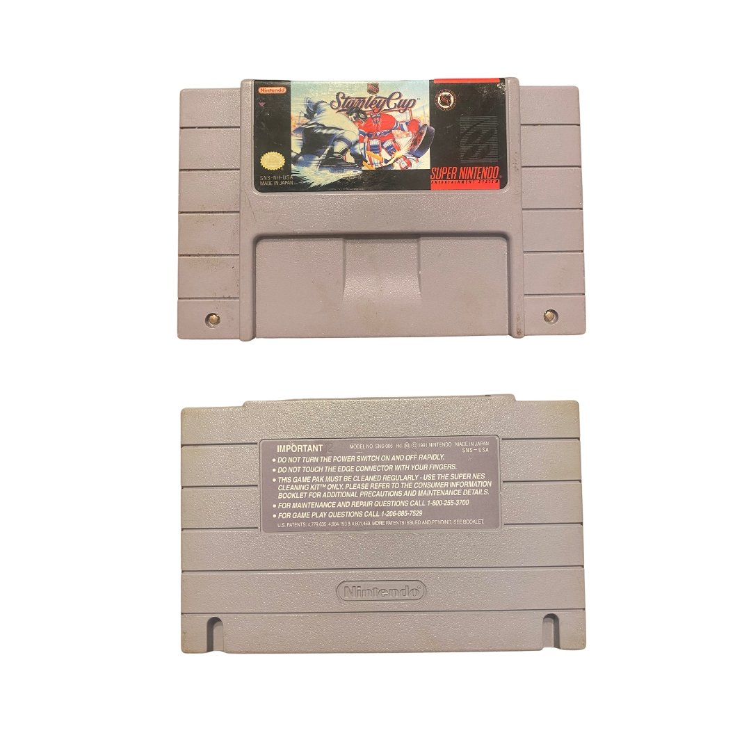 NHL Stanley Cup SNES Super Nintendo Game from 2pgaming