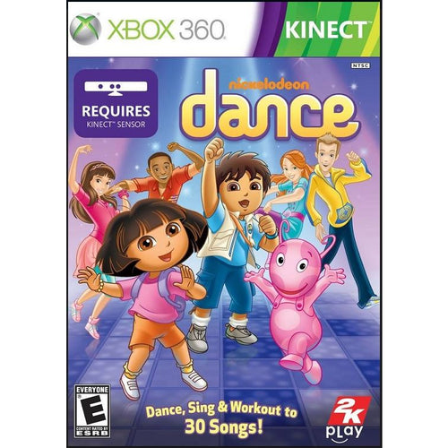 Nickelodeon Dance Microsoft Xbox 360 Game from 2pgaming