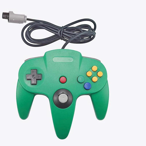 Nintendo 64 N64 Generic Green Wired Controller from 2pgaming