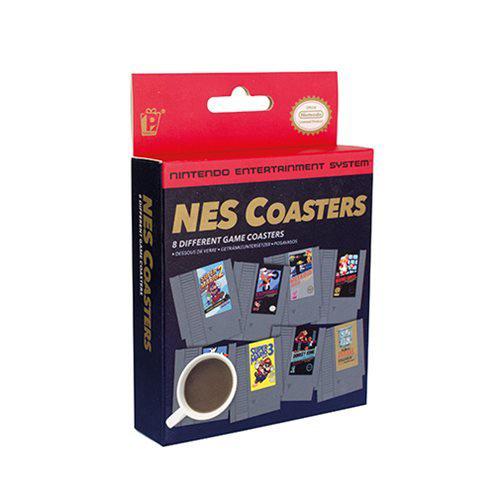 Nintendo NES Cartridge Coasters Retro Gamer Gift Collectible from 2pgaming