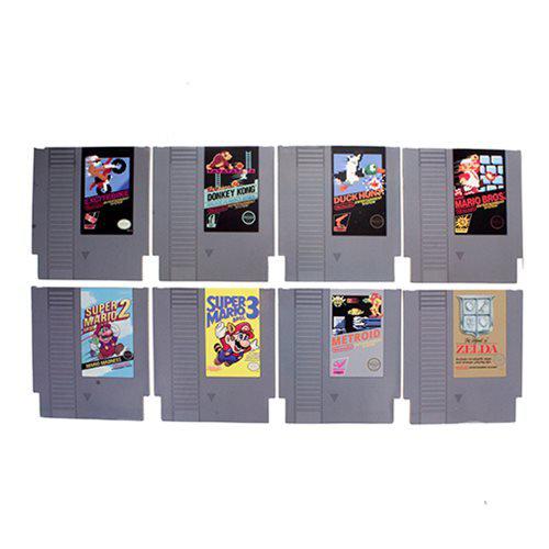 Nintendo NES Cartridge Coasters Retro Gamer Gift Collectible from 2pgaming