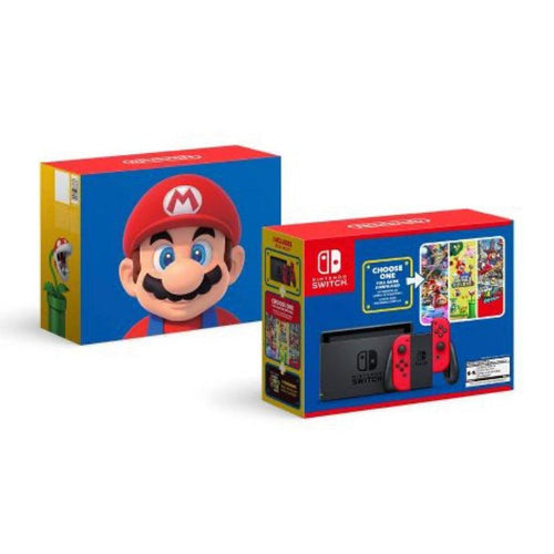 Nintendo Switch Mario Choose One Console - Mario Kart 8 - New Super Mario Bros U - Super Mario Odyssey from 2pgaming