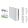 Nintendo Wii Console Bundle - White - Wii Sports - 2 Motion Plus Controllers from 2pgaming