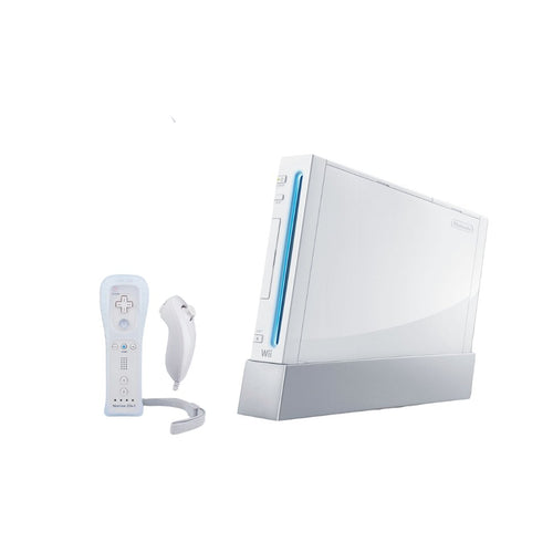 Nintendo Wii Console - White - 2 Motion Plus Controllers - You Chose Bundle - Mario Kart from 2pgaming