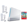 Nintendo Wii Console - White - 2 Motion Plus Controllers - You Chose Bundle - Mario Kart from 2pgaming
