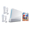 Nintendo Wii Console - White - 2 Motion Plus Controllers - You Chose Bundle - Mario Kart from 2pgaming