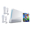 Nintendo Wii Console - White - 2 Motion Plus Controllers - You Chose Bundle - Mario Kart from 2pgaming