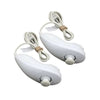 Nintendo Wii Nunchuck Remote White Official OEM - 2 Pack from 2pgaming
