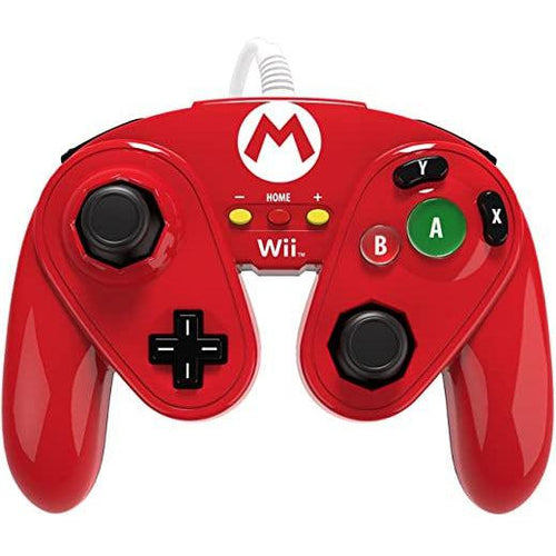 Nintendo Wii Red Mario Wired Fight Pad for Wii/Wii U OEM from 2pgaming