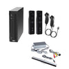 Nintendo Wii Video Game Console Bundle Black, 2 New Controllers from 2pgaming