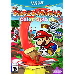 Paper Mario Color Splash Nintendo Wii U Game from 2pgaming