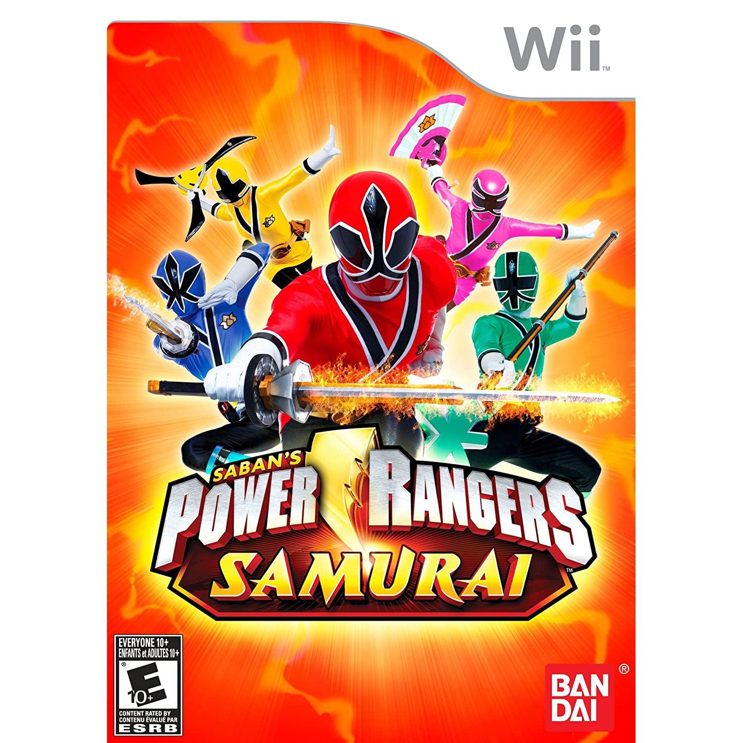 Power Rangers Samurai Nintendo Wii Game from 2pgaming