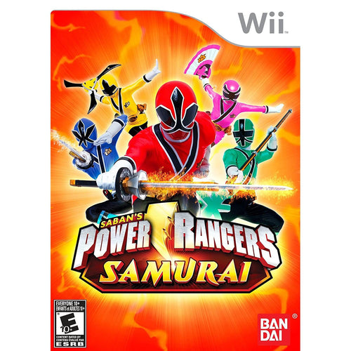 Power Rangers Samurai Nintendo Wii Game from 2pgaming
