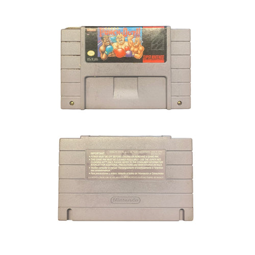 Punch Out SNES Super Nintendo Game from 2pgaming