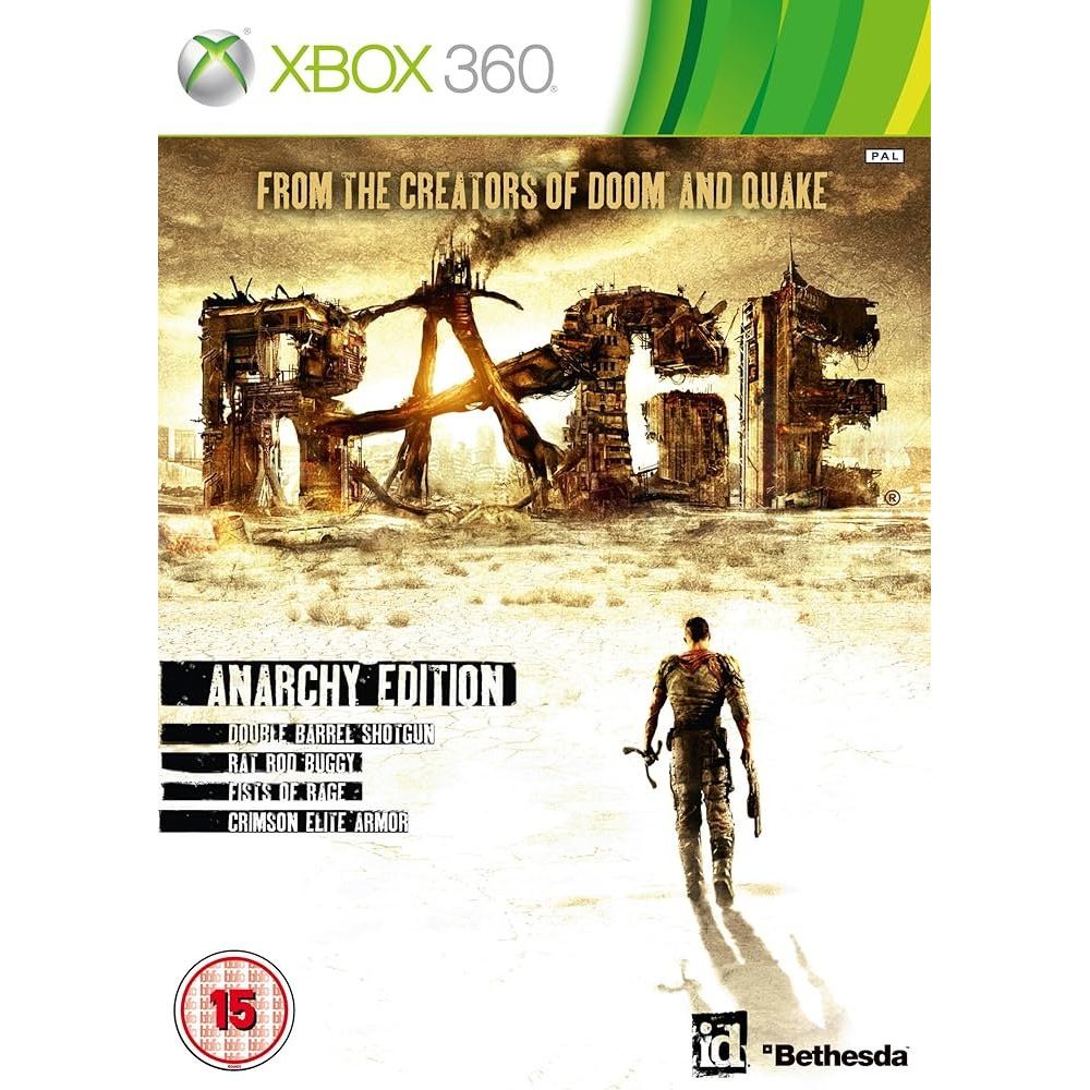 RAGE Anarchy Edition Xbox 360 Game from 2pgaming