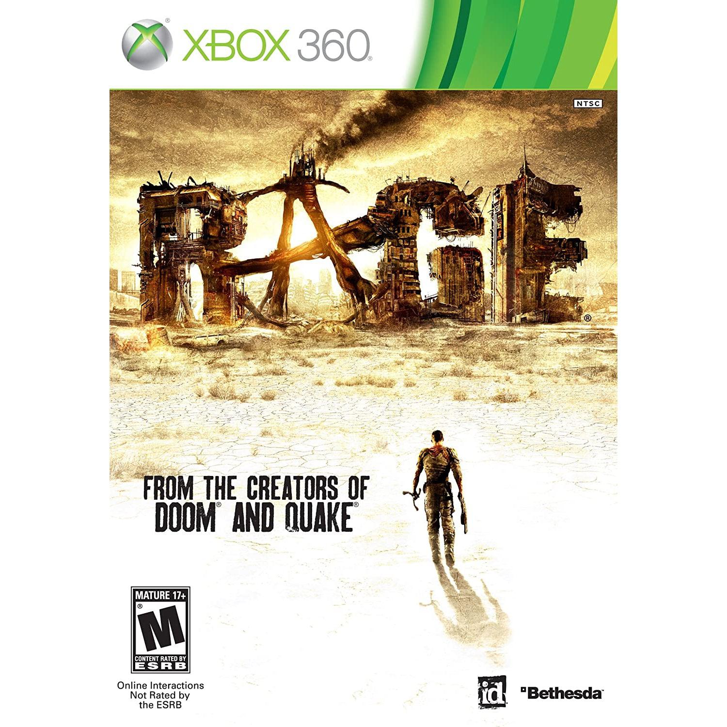 Rage Microsoft Xbox 360 Game from 2pgaming