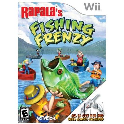 Rapala Fishing Frenzy Wii Game from 2pgaming