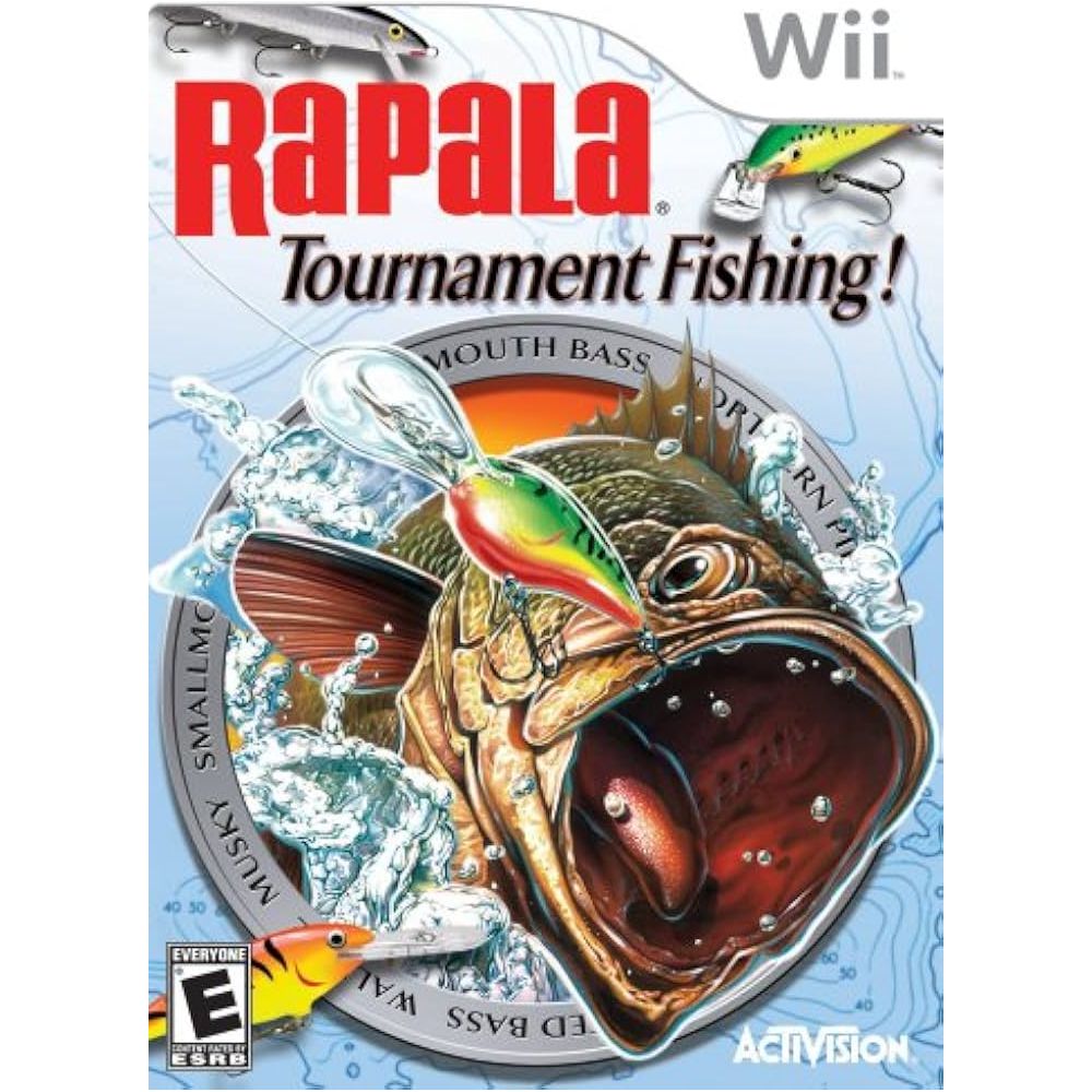 Rapala Tournament Fishing Nintendo Wii Game from 2pgaming