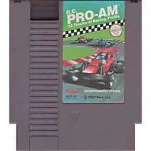 RC Pro-AM Nintendo Entertainment NES Game from 2pgaming