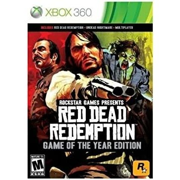 Red Dead Redemption Game of the Year Edition Microsoft Xbox 360 Game from 2pgaming