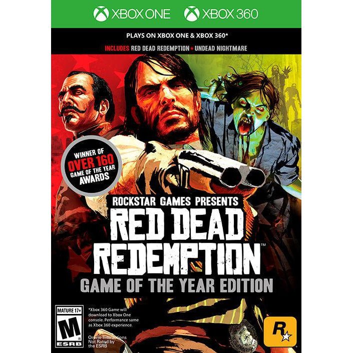 Red Dead Redemption Game of the Year Edition Xbox 360 Xbox One from 2pgaming