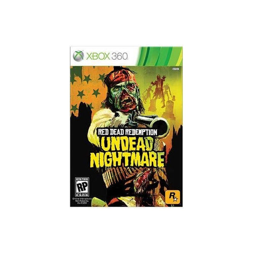 Red Dead Redemption Undead Nightmare Microsoft Xbox 360 Game from 2pgaming