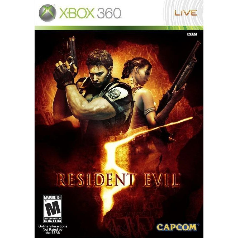 Resident Evil 5 Microsoft Xbox 360 Game from 2pgaming