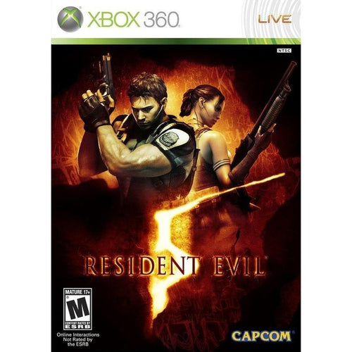 Resident Evil 5 Microsoft Xbox 360 Game from 2pgaming