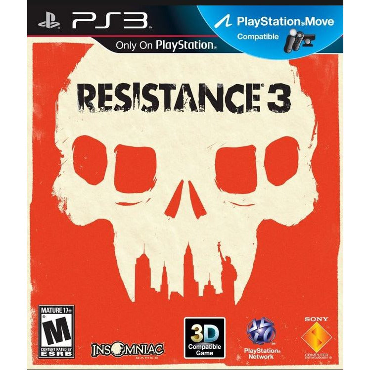 Resistance 3 Sony PS3 PlayStation 3 Game from 2pgaming