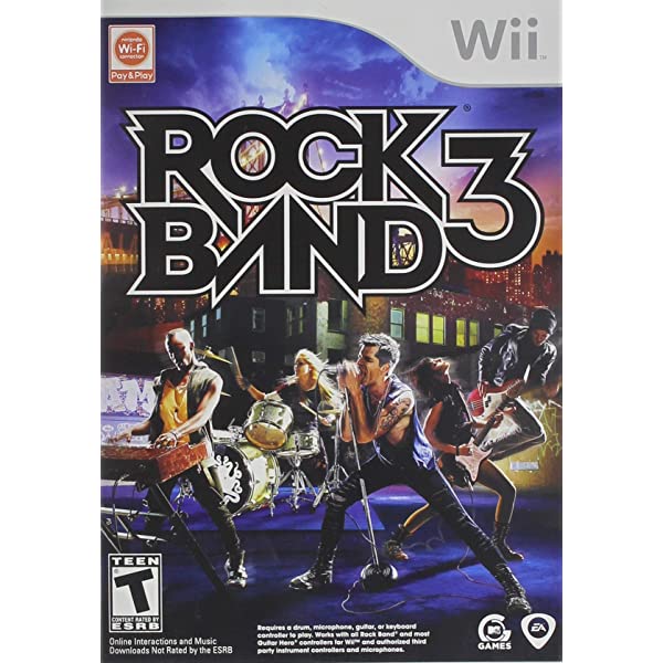 Rock Band 3 Nintendo Wii Game from 2pgaming