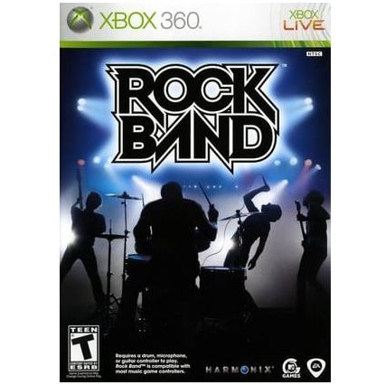 Rock Band Microsoft Xbox 360 Game from 2pgaming