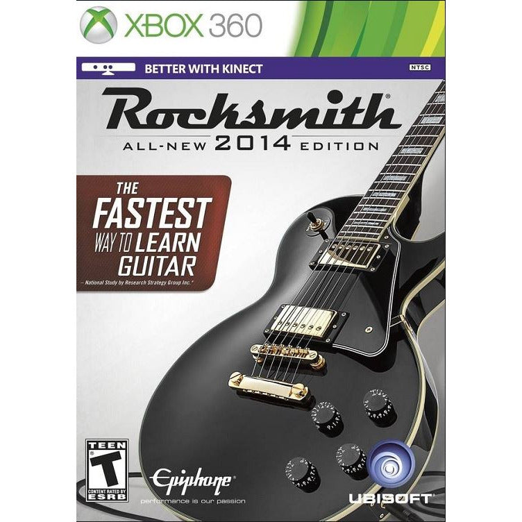 Rocksmith 2014 Microsoft Xbox 360 Game from 2pgaming