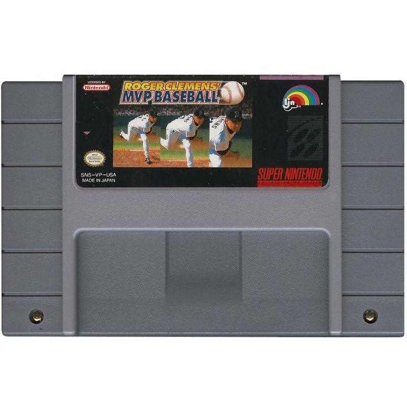 Roger Clemen's MVP Baseball Super Nintendo SNES Game from 2pgaming