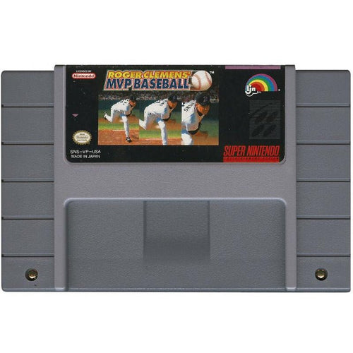 Roger Clemen's MVP Baseball Super Nintendo SNES Game from 2pgaming
