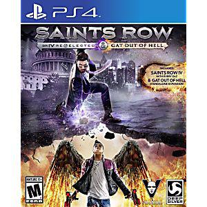 Saints Row IV Re-Elected & Cat Out of Hell PS4 PlayStation 4 Game from 2pgaming