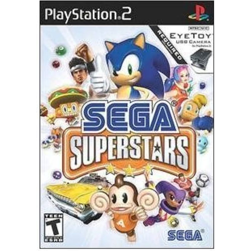 Sega Superstars Sony PlayStation 2 PS2 Game from 2pgaming