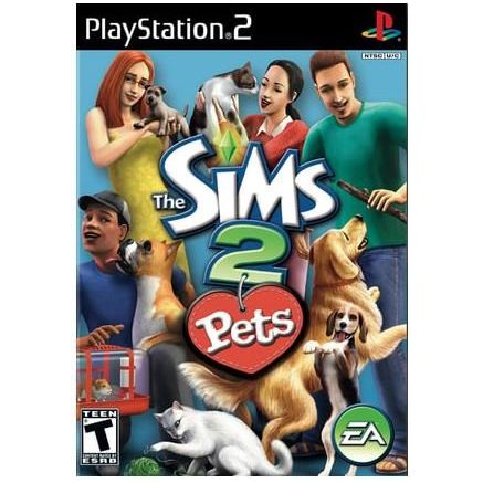 Sims 2 Pets PlayStation 2 PS2 Game from 2pgaming