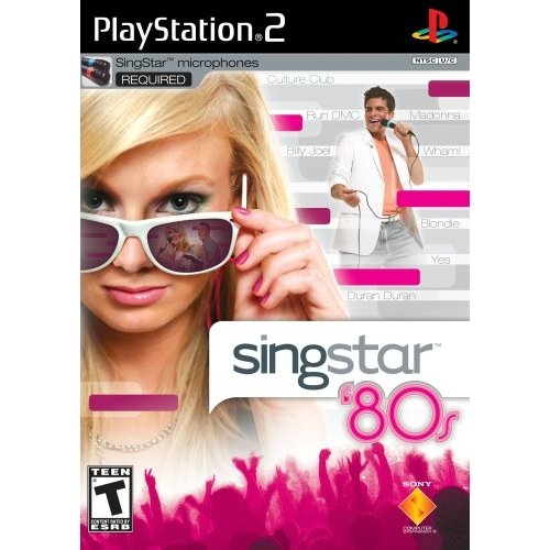 Singstar 80s PS2 PlayStation 2 Game from 2pgaming