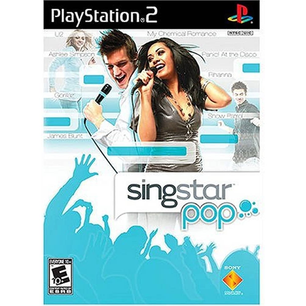 Singstar Pop Sony PS2 PlayStation 2 Game from 2pgaming
