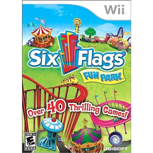 Six Flags Fun Park Nintendo Wii Game from 2pgaming