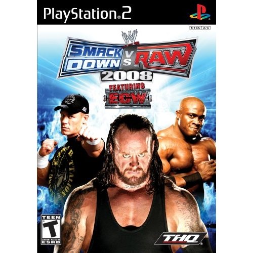 Smack Down Vs Raw 2008 PS2 PlayStation 2 Game (Disc Only) from 2pgaming